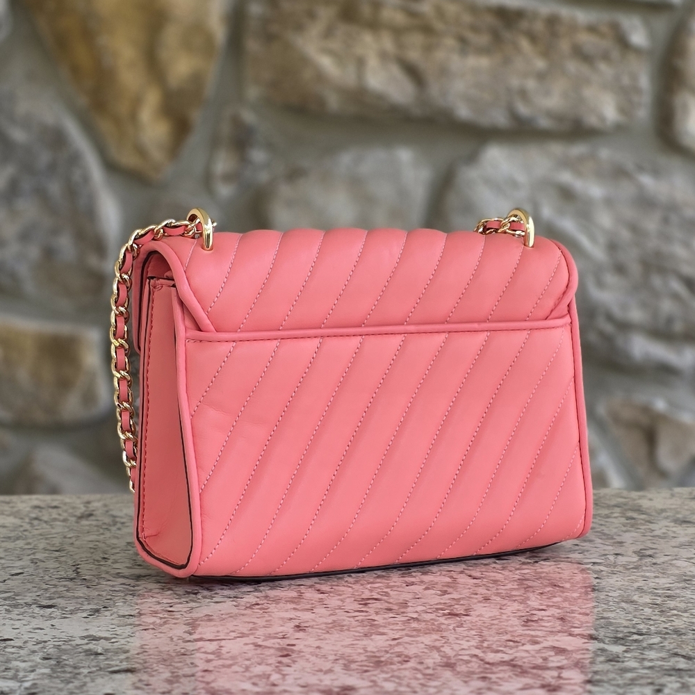 Michael Kors Rose Pink Medium Shoulder Bag - Picture 3 of 12